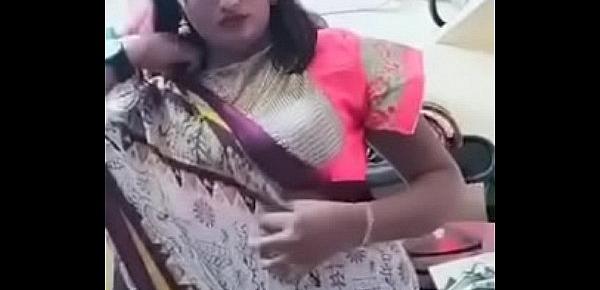  Swathi naidu exchanging dress and getting ready for shoot part-2